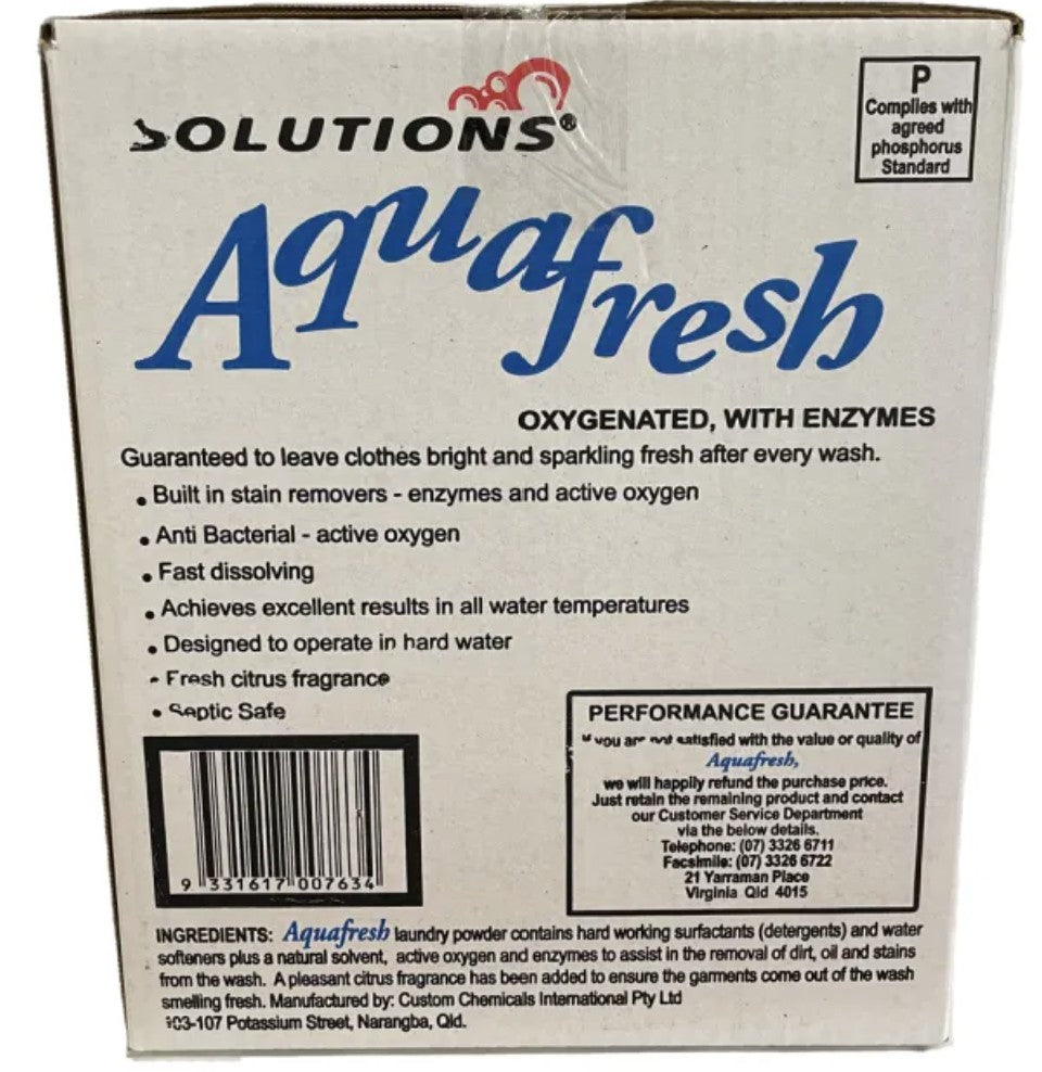 Aqua Fresh Laundry Powder