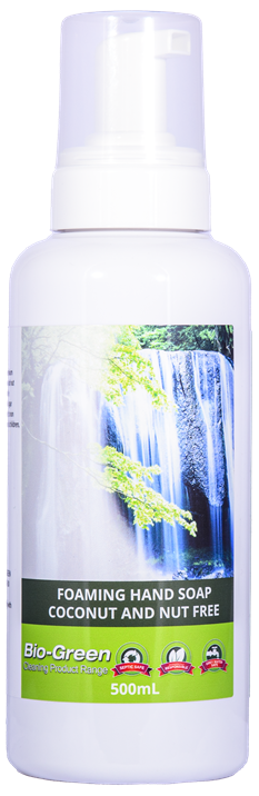 Bio-Green Foaming Hand Soap Dispenser Bottle with Foaming Pump