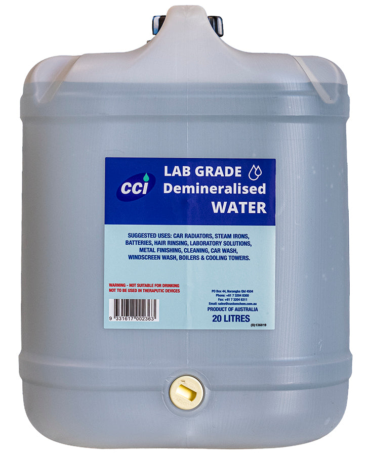 Demineralised Water Lab Grade