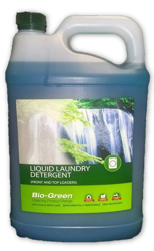 Bio-Green Liquid Laundry Detergent - Front and Top Loader – Ecolixir