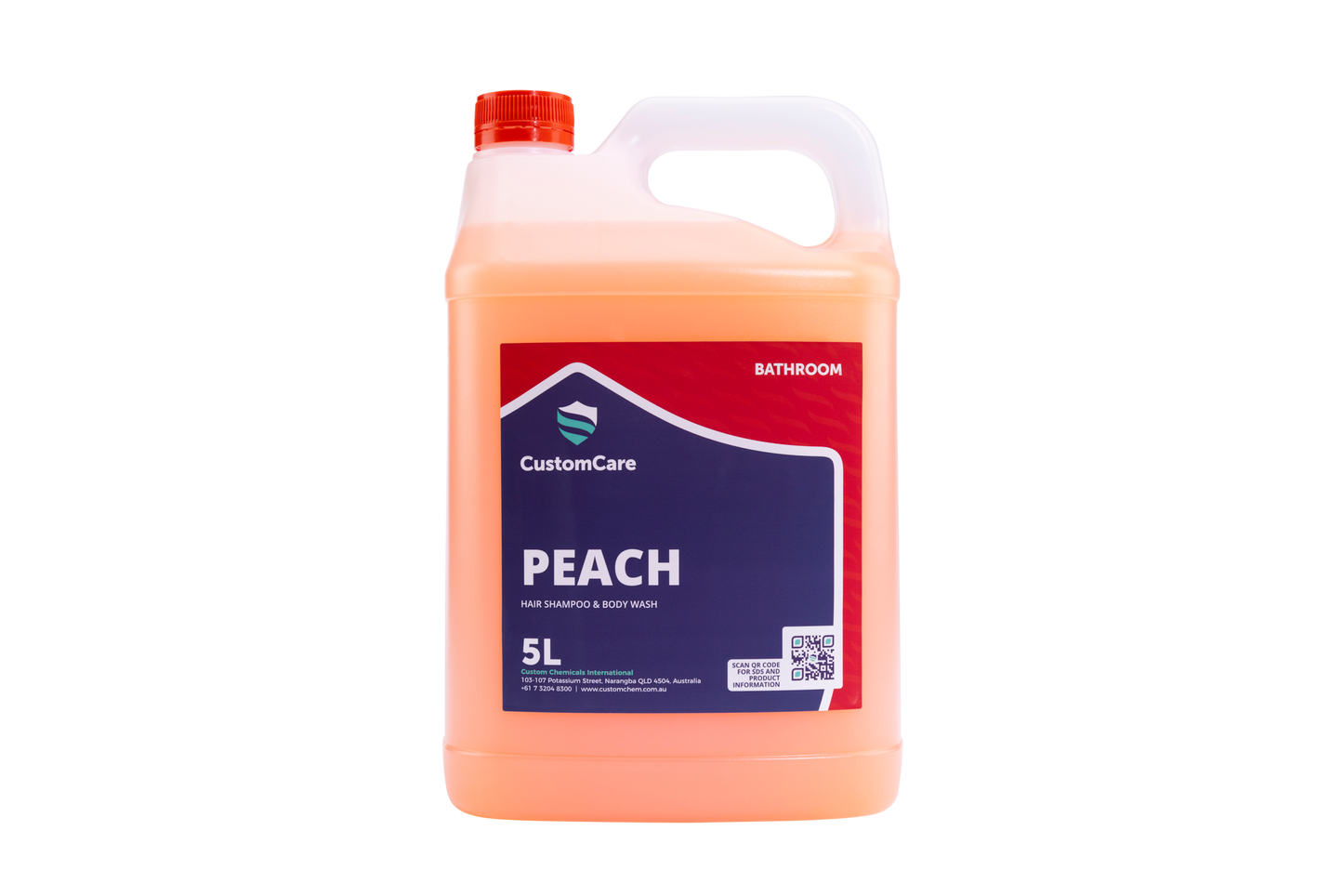 Hair & Body Shampoo - Peach