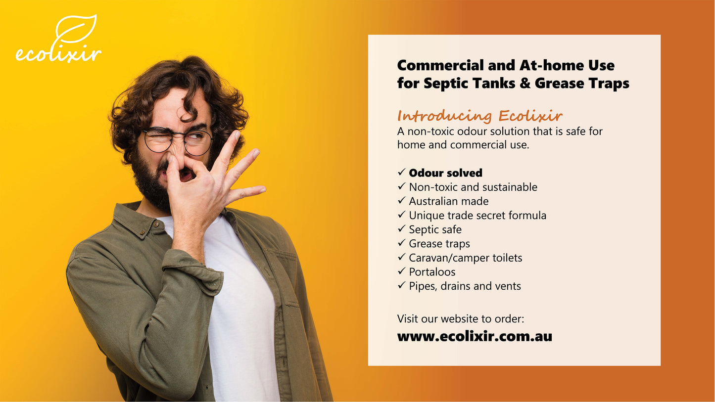 Ecolixir - Septic Tanks & Grease Traps (1 Litre)